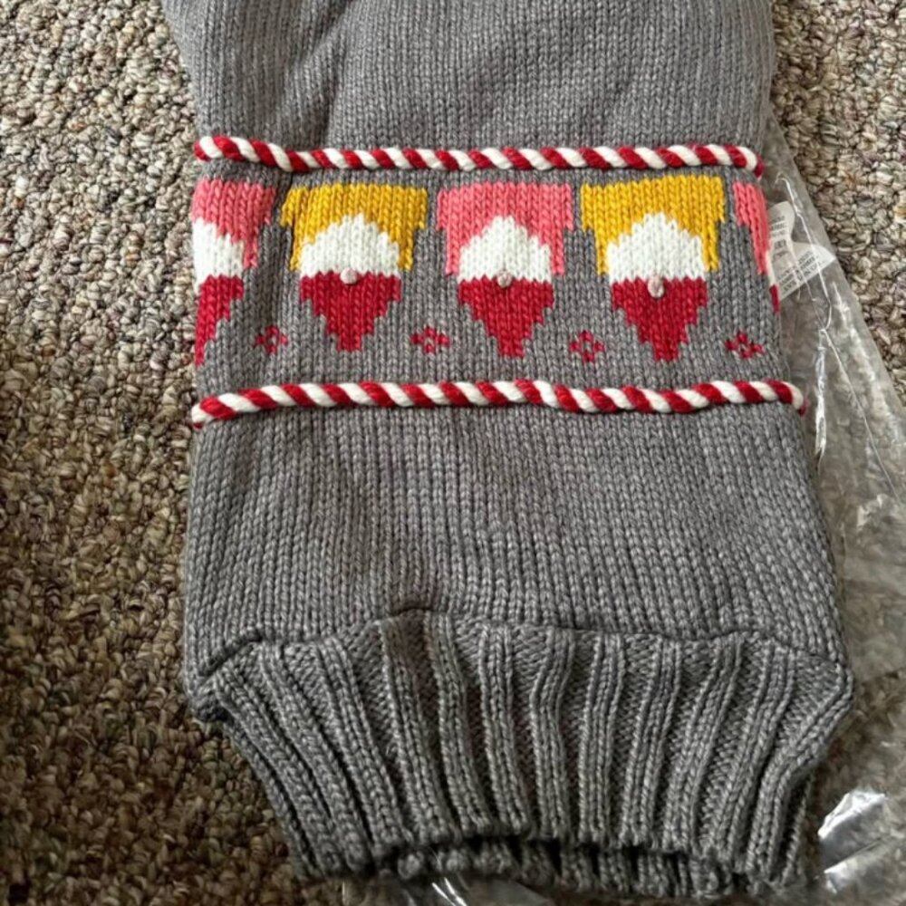 Dog Christmas Santa Sweater Large